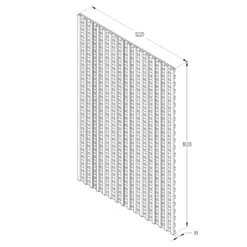 6ft Pine Trellis Panel, Pack Of 3 (W)122cm X (H)183cm 6 6ft Pine Trellis Panel, Pack Of 3 (W)122cm X (H)183cm -Garden Outdoor Store 6ft pine trellis panel pack of 3 w 122cm x h 183cm5013053173428 18bq