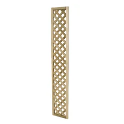 6ft Pine Trellis Panel (W)30cm X (H)183cm