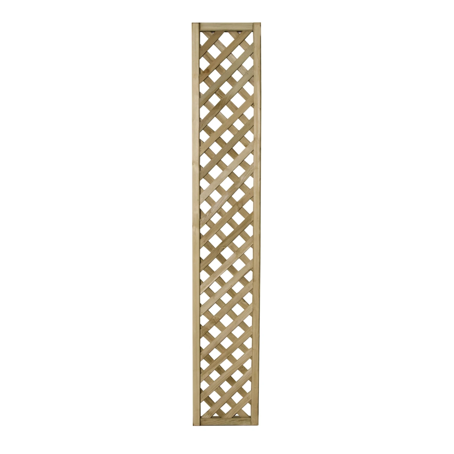 6ft Pine Trellis Panel (W)30cm X (H)183cm 2 6ft Pine Trellis Panel (W)30cm X (H)183cm - Image 2