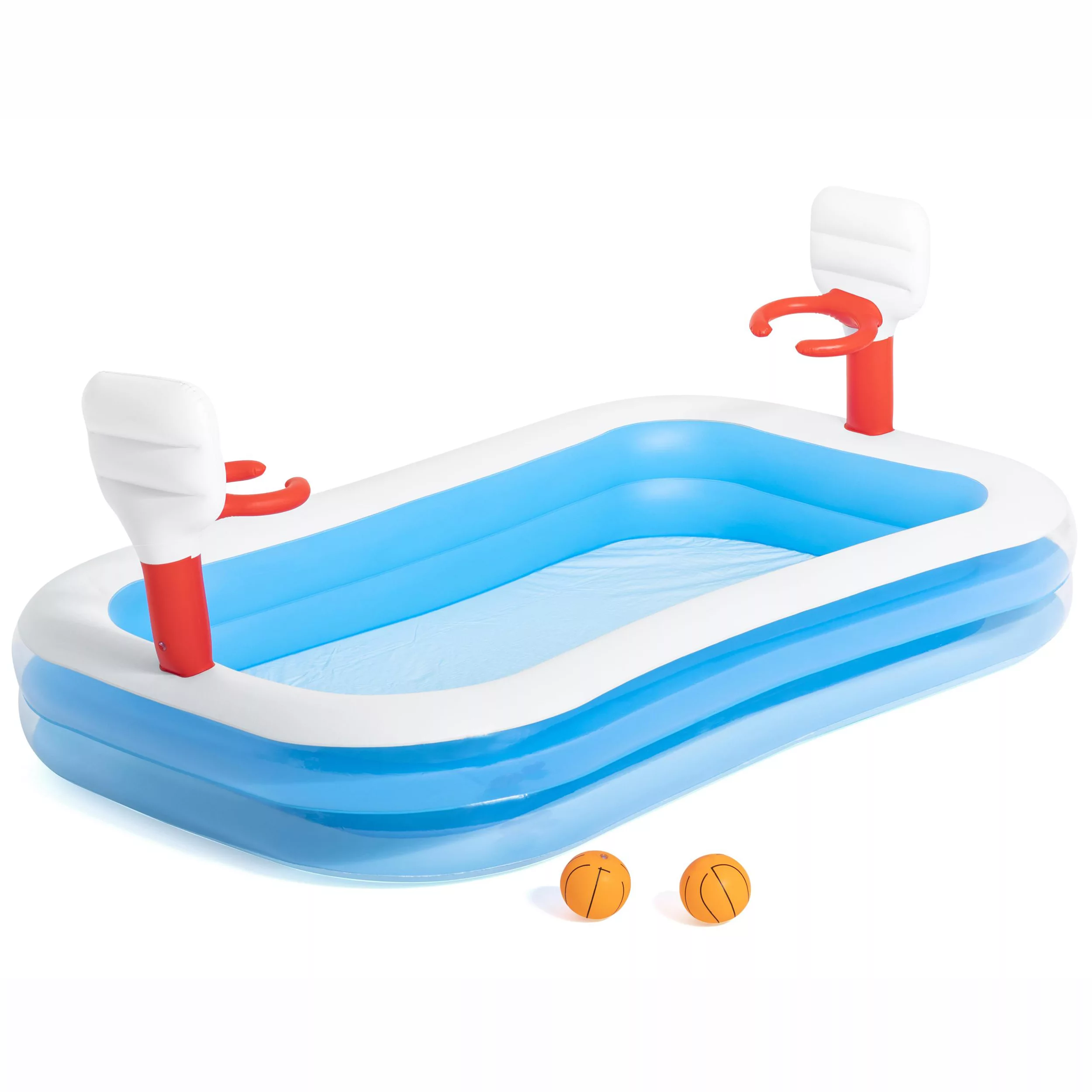 Bestway Bestway® Plain ABS Plastic & PVC Family Fun Pool (W) 1.68m X (L) 2.51m 1 Bestway Bestway® Plain ABS Plastic & PVC Family Fun Pool (W) 1.68m X (L) 2.51m