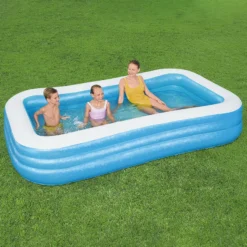 Bestway Bestway® Textured Pattern On Sidewalls PVC Family Fun Pool (W) 1.83m X (L) 3.05m -Garden Outdoor Store bestway bestway textured pattern on sidewalls pvc family fun pool w 1 83m x l 3 05m6942138968057 01i