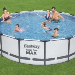 Bestway Fast Set Polyvinyl Chloride (PVC) Pool (W) 4.57m X (L) 4.57m 14 Bestway Fast Set Polyvinyl Chloride (PVC) Pool (W) 4.57m X (L) 4.57m -Garden Outdoor Store bestway fast set polyvinyl chloride pvc pool w 4 57m x l 4 57m6942138982589 02i bq