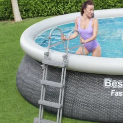 Bestway Fast Set Polyvinyl Chloride (PVC) Pool 7 Bestway Fast Set Polyvinyl Chloride (PVC) Pool -Garden Outdoor Store bestway fast set polyvinyl chloride pvc pool6942138984668 04i bq