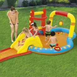 Bestway Lil' Champ Multicolour Small Lil' Champ Play Centre 12 Bestway Lil' Champ Multicolour Small Lil' Champ Play Centre -Garden Outdoor Store bestway lil champ multicolour small lil champ play centre6942138926118 01i