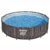 Bestway Steel Pro MAX™ Wood Effect Polyvinyl Chloride (PVC) & Steel Pool (W) 4.27m X (L) 4.27m