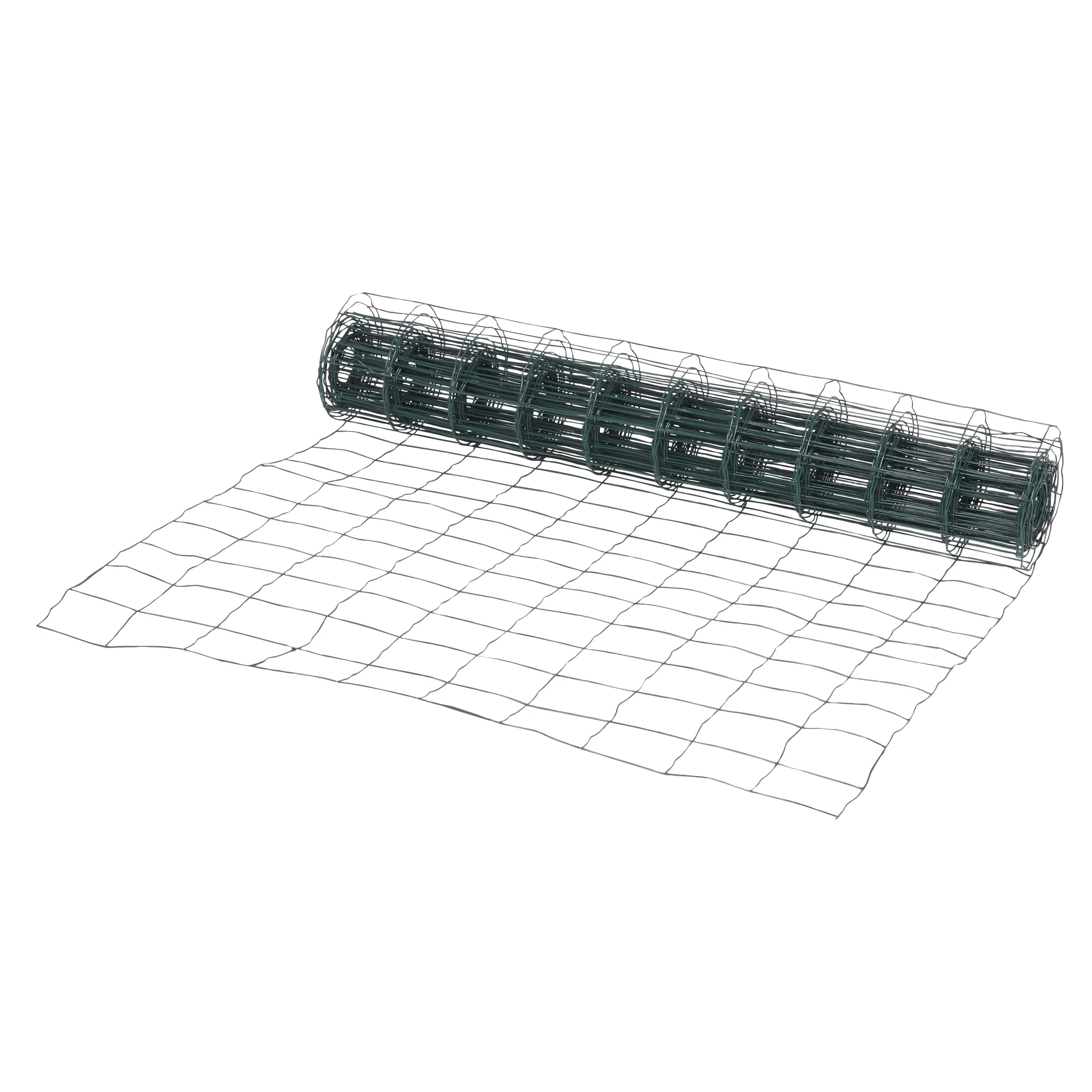 Blooma Green PVC-coated Steel Wire Mesh Fencing, (L)10m (W)1m 1 Blooma Green PVC-coated Steel Wire Mesh Fencing, (L)10m (W)1m