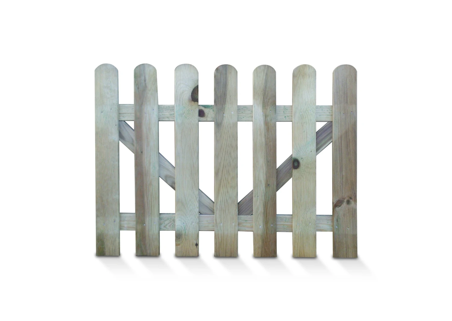 Blooma Liao Wood Round Top Gate, (H)0.8m (W)1m 1 Blooma Liao Wood Round Top Gate, (H)0.8m (W)1m