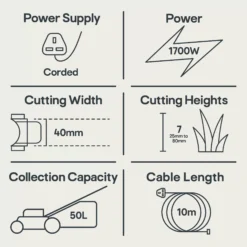 Bosch AdvancedRotak 650 Corded Rotary Lawnmower 15 Bosch AdvancedRotak 650 Corded Rotary Lawnmower -Garden Outdoor Store bosch advancedrotak 650 corded rotary lawnmower4059952526621 01t EN bq