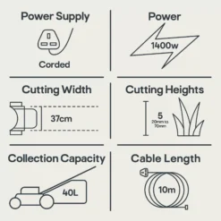 Bosch Rotak 370 ER Corded Rotary Lawnmower 15 Bosch Rotak 370 ER Corded Rotary Lawnmower -Garden Outdoor Store bosch rotak 370 er corded rotary lawnmower3165140727709 01t EN bq