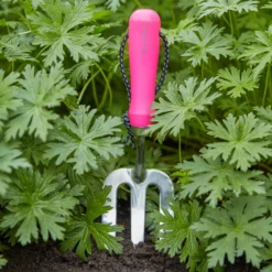 Burgon & Ball Pink Hand Fork -Garden Outdoor Store burgon ball pink hand fork5019360013143 01i bq