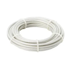 Diall PVC & Steel Cable, (L)10m (Dia)6mm