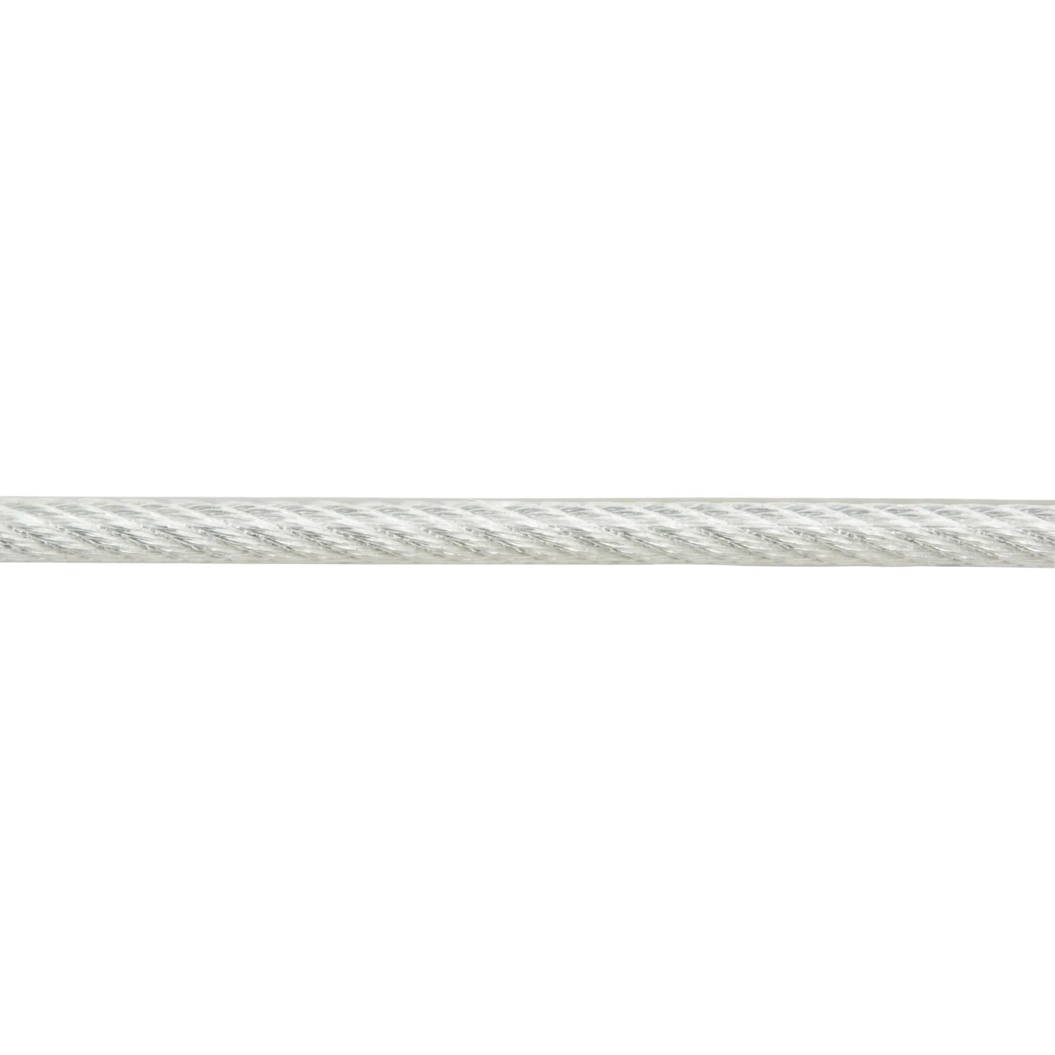 Diall White PVC & Steel Cable, (L)10m (Dia)5mm 3 Diall White PVC & Steel Cable, (L)10m (Dia)5mm - Image 3