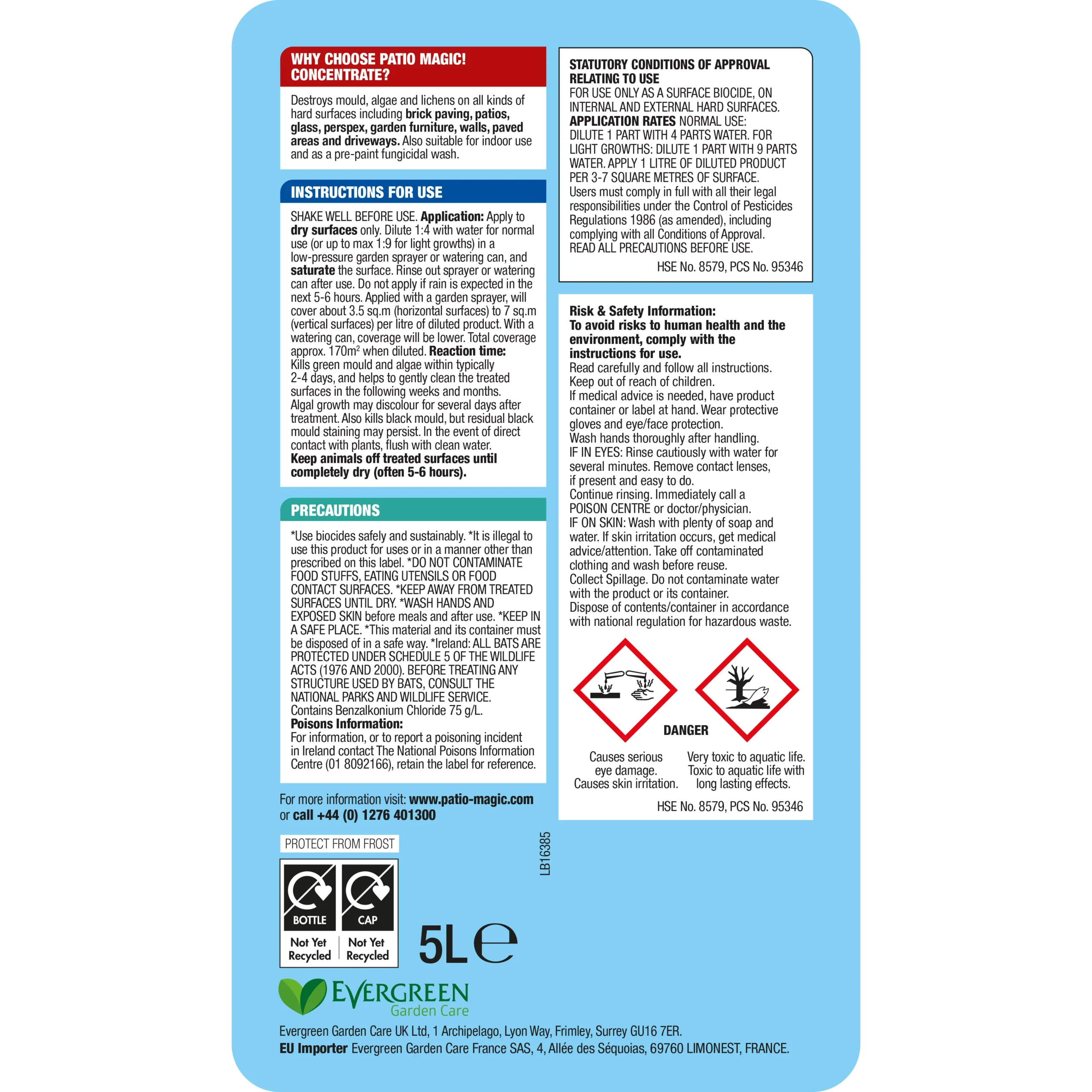 Evergreen Patio Magic 5L 2 Evergreen Patio Magic 5L - Image 2