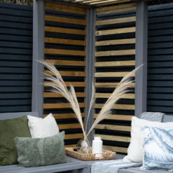 Forest Firenze Corner Arbour, (H)1970mm (W)1800mm (D)1800mm - Assembly Required -Garden Outdoor Store forest firenze corner arbour h 1970mm w 1800mm d 1800mm assembly required5013053185049 36c bq