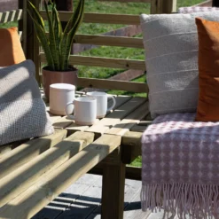 Forest Firenze Corner Arbour, (H)1970mm (W)1800mm (D)1800mm - Assembly Required -Garden Outdoor Store forest firenze corner arbour h 1970mm w 1800mm d 1800mm assembly required5013053185049 37c bq