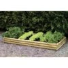 Forest Garden 21 X 204 X 104 Wood Rectangular Raised Bed Kit