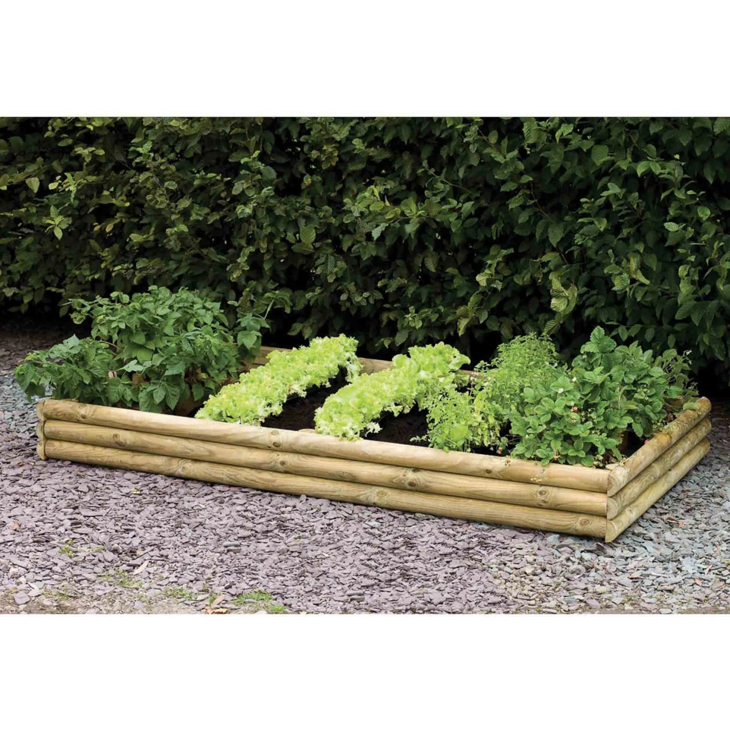 Forest Garden 21 X 204 X 104 Wood Rectangular Raised Bed Kit 1 Forest Garden 21 X 204 X 104 Wood Rectangular Raised Bed Kit
