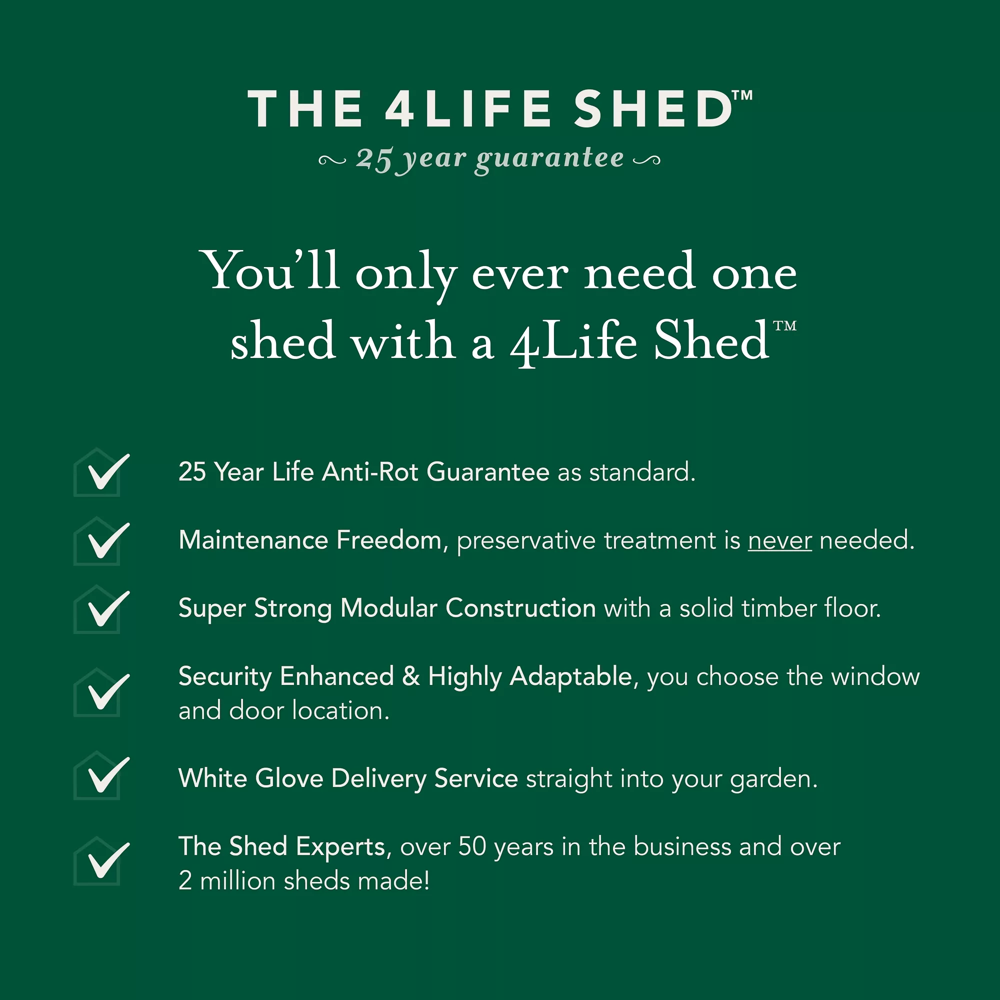 Forest Garden 4x3 Apex Pressure Treated Overlap Wooden Shed With Floor (Base Included) 5 Forest Garden 4x3 Apex Pressure Treated Overlap Wooden Shed With Floor (Base Included) - Image 5