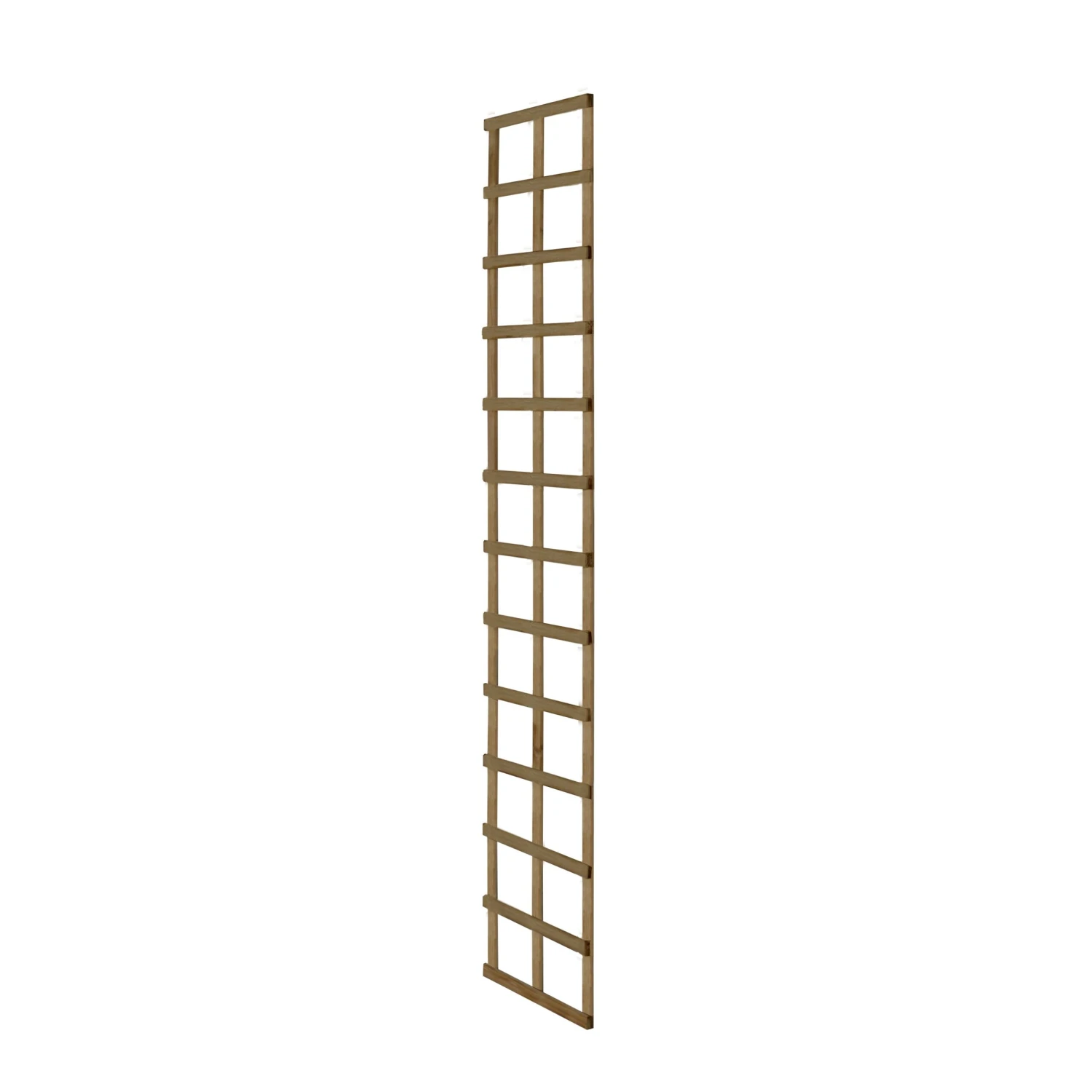 Forest Garden 6ft Square European Softwood Trellis Panel (W)32cm X (H)183cm 2 Forest Garden 6ft Square European Softwood Trellis Panel (W)32cm X (H)183cm - Image 2