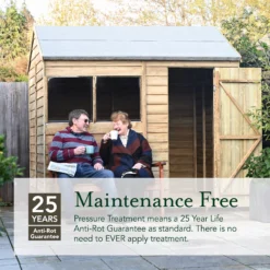 Forest Garden 6x10 Apex Pressure Treated Overlap Wooden Shed With Floor (Base Included) - Assembly Service Included -Garden Outdoor Store forest garden 6x10 apex pressure treated overlap wooden shed with floor base included assembly service included5013053192801 05t