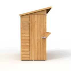 Forest Garden 6x3 Ft Pent Shiplap Garden Bar With Single Door -Garden Outdoor Store forest garden 6x3 ft pent shiplap garden bar with single door5013053184066 04c bq