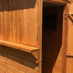Forest Garden 6x3 Ft Pent Shiplap Garden Bar With Single Door -Garden Outdoor Store forest garden 6x3 ft pent shiplap garden bar with single door5013053184066 41c bq