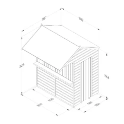 Forest Garden 6x4 Apex Dip Treated Shiplap Wooden Shed With Floor 13 Forest Garden 6x4 Apex Dip Treated Shiplap Wooden Shed With Floor -Garden Outdoor Store forest garden 6x4 apex dip treated shiplap wooden shed with floor5013053189948 01t