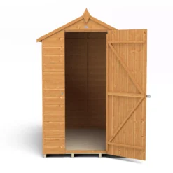 Forest Garden 6x4 Ft Apex Shiplap Wooden Shed With Floor (Base Included) 24 Forest Garden 6x4 Ft Apex Shiplap Wooden Shed With Floor (Base Included) -Garden Outdoor Store forest garden 6x4 ft apex shiplap wooden shed with floor base included 5013053178683 05c bq