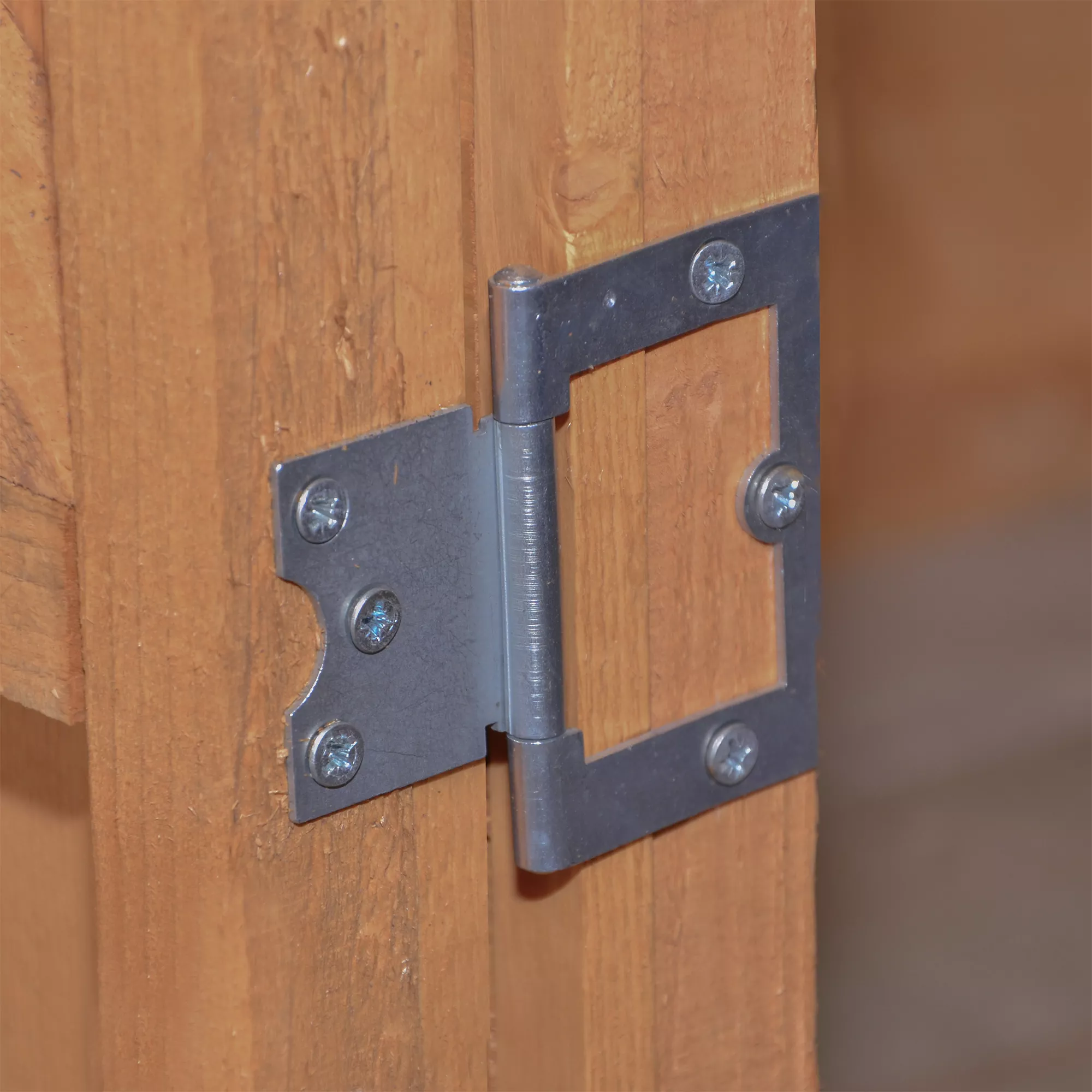 Forest Garden 6x4 Ft Apex Shiplap Wooden Shed With Floor (Base Included) 13 Forest Garden 6x4 Ft Apex Shiplap Wooden Shed With Floor (Base Included) - Image 13