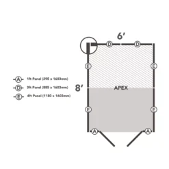 Forest Garden 6x8 Apex Dip Treated Shiplap Wooden Shed With Floor (Base Included) - Assembly Service Included -Garden Outdoor Store forest garden 6x8 apex dip treated shiplap wooden shed with floor base included assembly service included5013053194102 01i