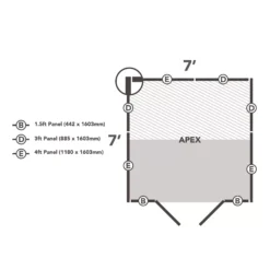 Forest Garden 7x7 Apex Pressure Treated Overlap Wooden Shed With Floor (Base Included) - Assembly Service Included 13 Forest Garden 7x7 Apex Pressure Treated Overlap Wooden Shed With Floor (Base Included) - Assembly Service Included -Garden Outdoor Store forest garden 7x7 apex pressure treated overlap wooden shed with floor base included assembly service included5013053192870 02t