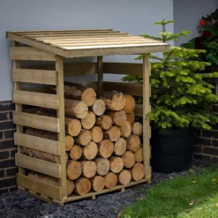 Forest Garden Compact Timber 3x3 Ft Pent Log Store 12 Forest Garden Compact Timber 3x3 Ft Pent Log Store -Garden Outdoor Store forest garden compact timber 3x3 ft pent log store5013053189900 04i