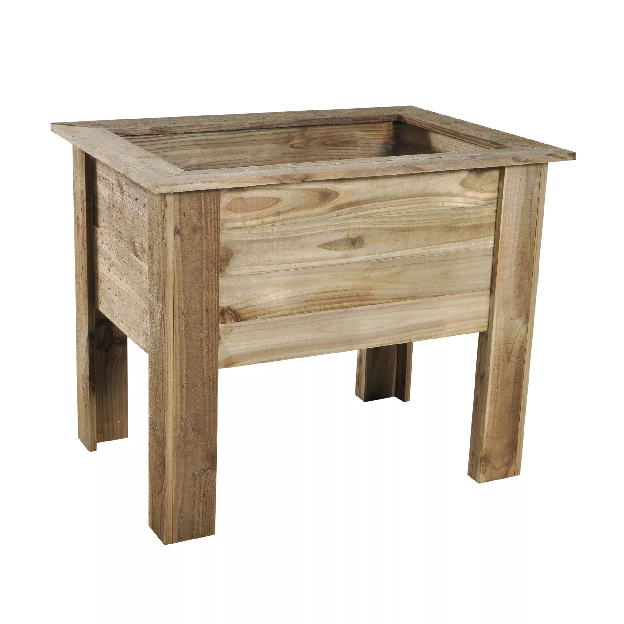 Forest Garden Deep Root Wooden Rectangular Planter 1 Forest Garden Deep Root Wooden Rectangular Planter