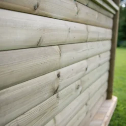 Forest Garden Furnished Timber Roof Hexagonal Gazebo, (W)4900mm (D)4240mm (Green Cushion Included) 11 Forest Garden Furnished Timber Roof Hexagonal Gazebo, (W)4900mm (D)4240mm (Green Cushion Included) -Garden Outdoor Store forest garden furnished timber roof hexagonal gazebo w 4900mm d 4240mm green cushion included 5013053172643 09i