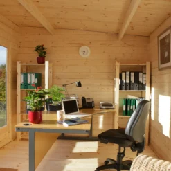 Forest Garden Melbury 4x3 Toughened Glass Pent Loglap Solid Wood Cabin With Double Door - Assembly Service Included 13 Forest Garden Melbury 4x3 Toughened Glass Pent Loglap Solid Wood Cabin With Double Door - Assembly Service Included -Garden Outdoor Store forest garden melbury 4x3 toughened glass pent loglap solid wood cabin with double door assembly service included5013053181744 36c bq