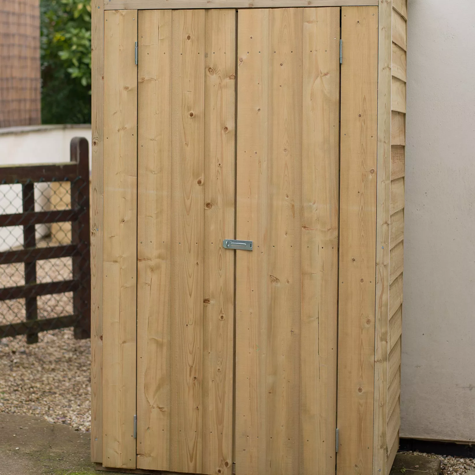 Forest Garden Overlap Wooden 3x2 Pent Garden Storage 8 Forest Garden Overlap Wooden 3x2 Pent Garden Storage - Image 8
