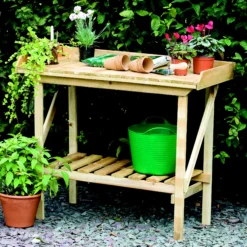 Forest Garden Potting Bench 5 Forest Garden Potting Bench -Garden Outdoor Store forest garden potting bench5013053133569 03c