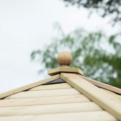 Forest Garden Premium Furnished Octagonal Gazebo, (W)5.27m (D)3.78m -Garden Outdoor Store forest garden premium furnished octagonal gazebo w 5 27m d 3 78m5013053172681 07i