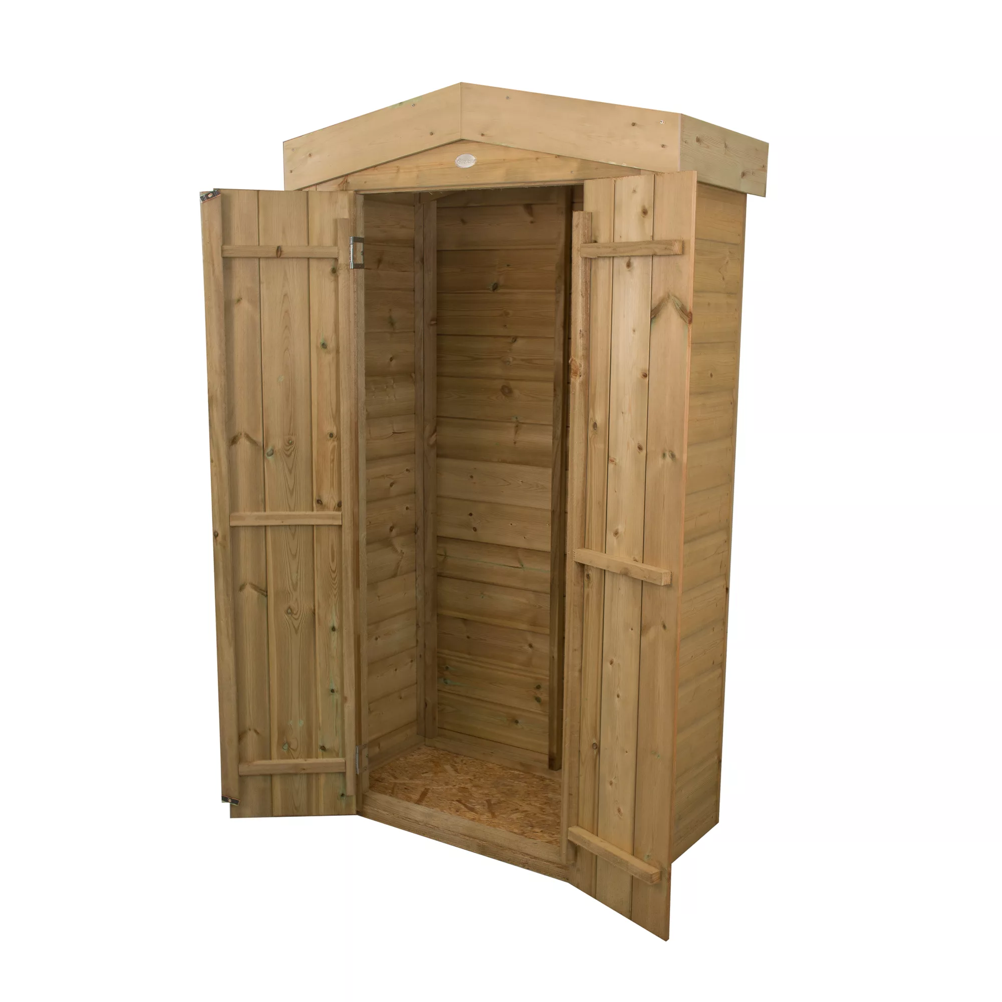 Forest Garden Shiplap Wooden 3x2 Apex Garden Storage 2 Forest Garden Shiplap Wooden 3x2 Apex Garden Storage - Image 2