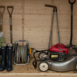 Forest Garden Shiplap Wooden 6x3 Pent Garden Storage -Garden Outdoor Store forest garden shiplap wooden 6x3 pent garden storage5013053162842 03i bq