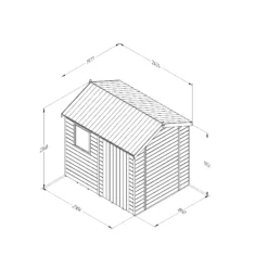 Forest Garden Timberdale 8x6 Ft Reverse Apex Tongue & Groove Wooden Shed With Floor 5 Forest Garden Timberdale 8x6 Ft Reverse Apex Tongue & Groove Wooden Shed With Floor -Garden Outdoor Store forest garden timberdale 8x6 ft reverse apex tongue groove wooden shed with floor5013053188934 01t bq