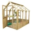 Forest Garden Vale Natural Timber 8x6 Greenhouse