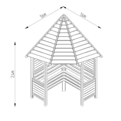 Forest Venetian Corner Arbour, (H)2500mm (W)2330mm (D)1610mm - Assembly Required 27 Forest Venetian Corner Arbour, (H)2500mm (W)2330mm (D)1610mm - Assembly Required -Garden Outdoor Store forest venetian corner arbour h 2500mm w 2330mm d 1610mm assembly required5013053139745 01t