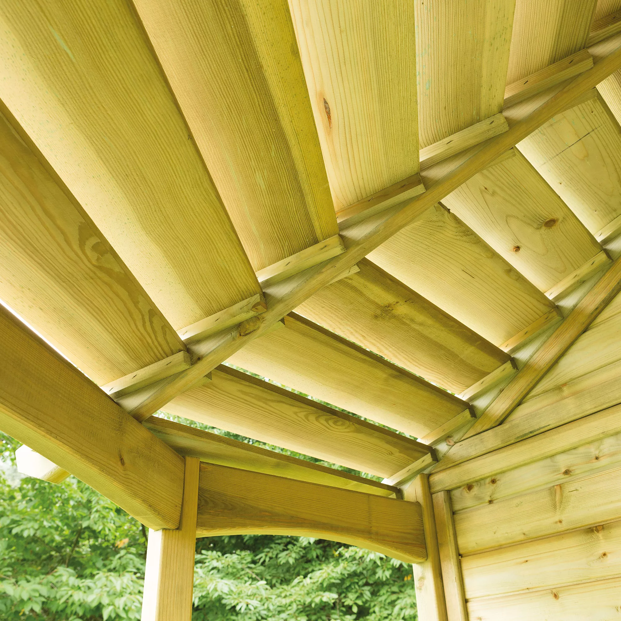 Forest Venetian Corner Arbour, (H)2500mm (W)2330mm (D)1610mm - Assembly Required 13 Forest Venetian Corner Arbour, (H)2500mm (W)2330mm (D)1610mm - Assembly Required - Image 13