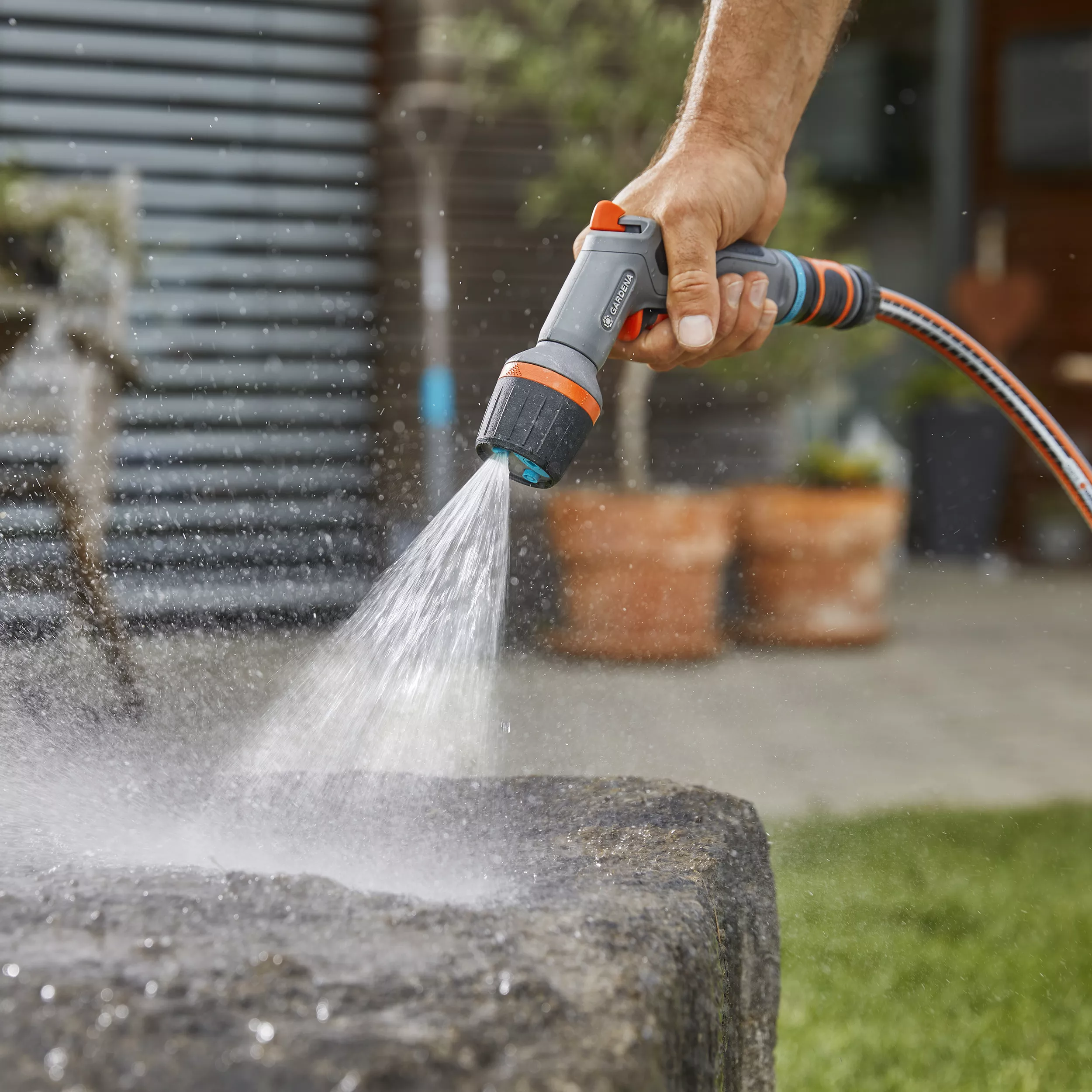 Gardena 4 Function Hose Spray Gun 3 Gardena 4 Function Hose Spray Gun - Image 3