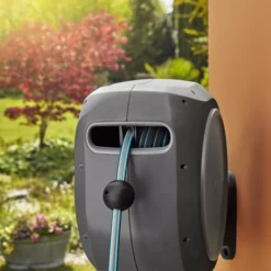 Gardena Wall-mounted Hose Reel (L)30m -Garden Outdoor Store gardena wall mounted hose reel l 30m4066407001770 01i bq