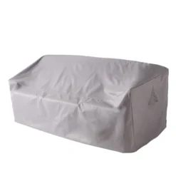 GoodHome Grey Rectangular Sofa Set Cover 200cm(L) 80cm(H) 80cm(W) 80cm(Dia)