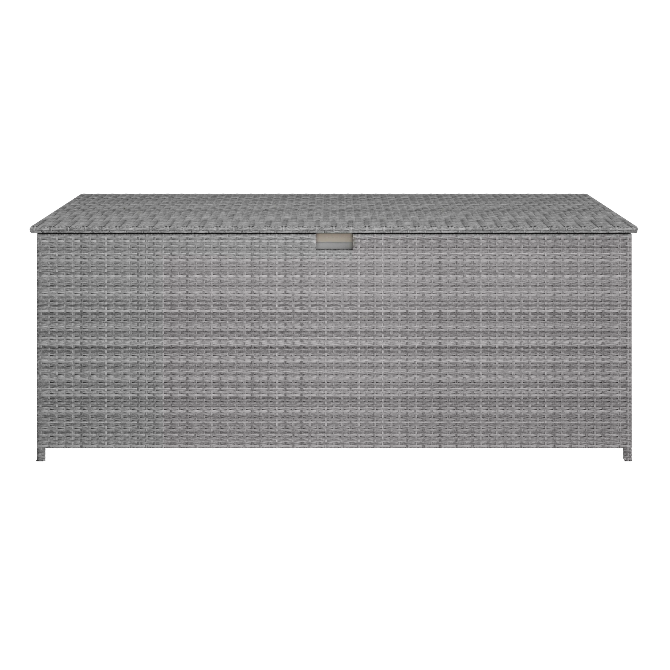 GoodHome Hamilton Steeple Grey Rattan Effect Storage Box (W) 180cm X (D) 65cm 8 GoodHome Hamilton Steeple Grey Rattan Effect Storage Box (W) 180cm X (D) 65cm - Image 8