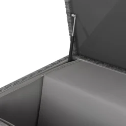 GoodHome Hamilton Steeple Grey Rattan Effect Storage Box (W) 180cm X (D) 65cm 19 GoodHome Hamilton Steeple Grey Rattan Effect Storage Box (W) 180cm X (D) 65cm -Garden Outdoor Store goodhome hamilton steeple grey rattan effect storage box w 180cm x d 65cm5059340677415 38c scaled