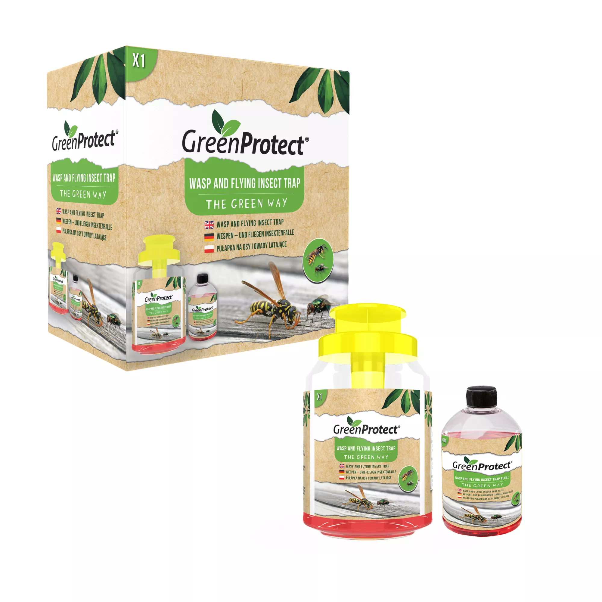 Green Protect Wasp Trap 1 Green Protect Wasp Trap